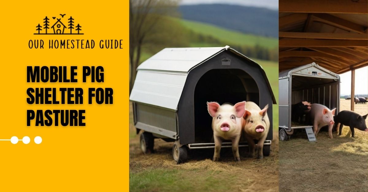 Mobile Pig Shelter for Pasture