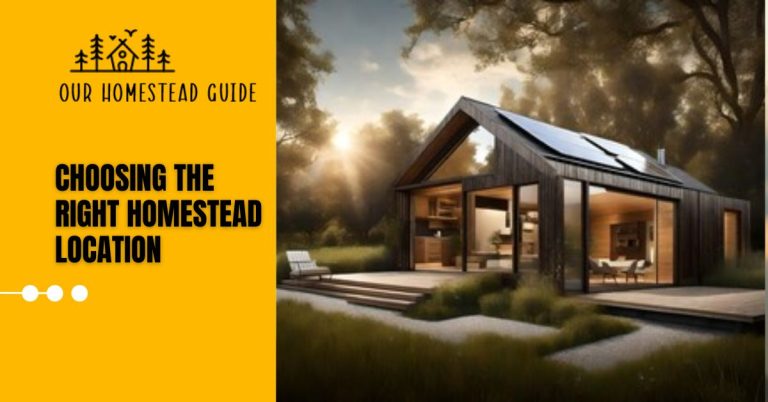 Choosing the Right Homestead Location: 20 Tips for Finding